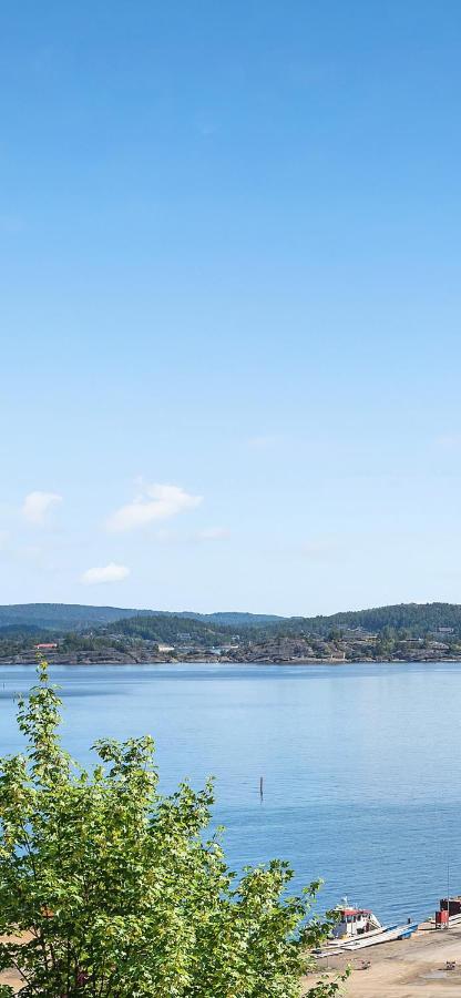 Kragero Hytte Havsutsikt Esterno foto